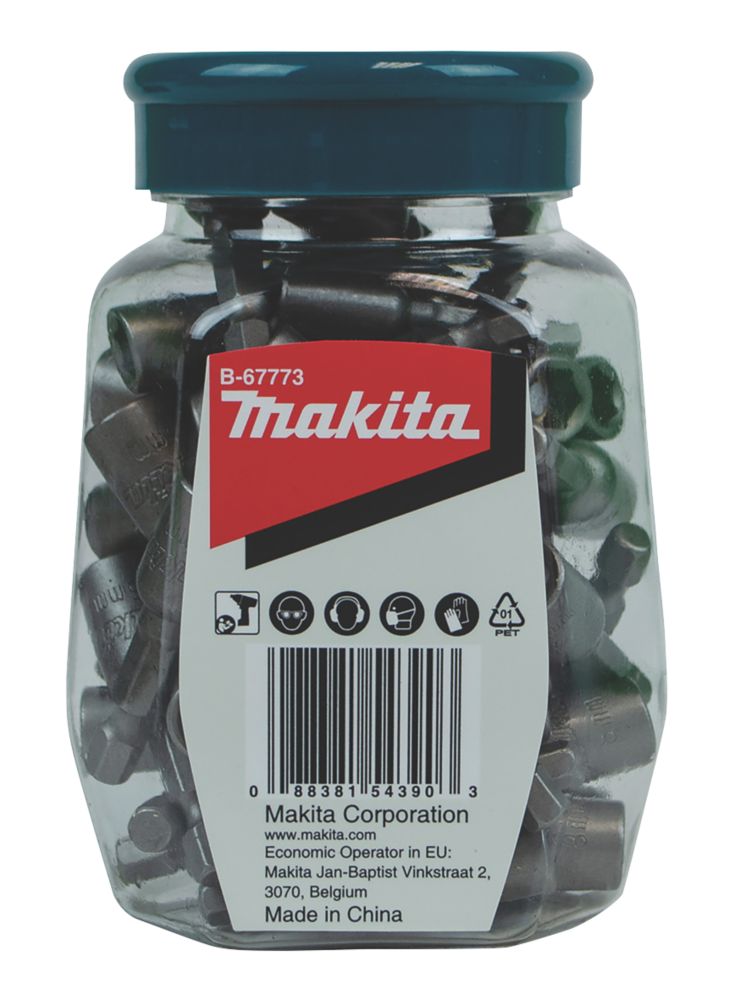 Image of Makita E-Form Magnetic Nutsetters 8mm x 50mm 50 Pack 