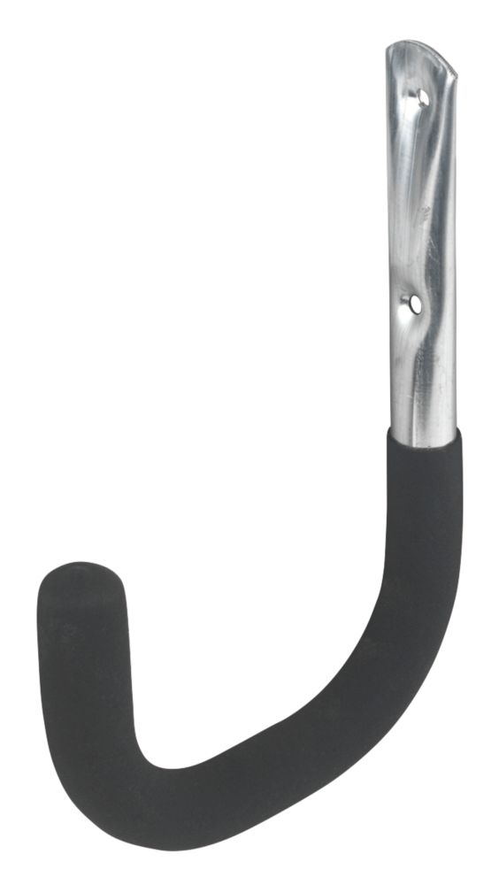 Image of Smith & Locke Heavy Duty Anti-Slip Storage Hook Black 240 x 155mm 
