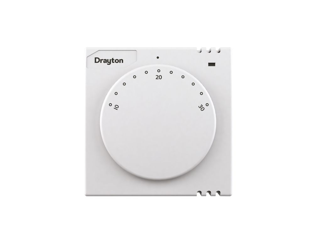 Image of Drayton RTS2 1-Channel Wired Room Thermostat 