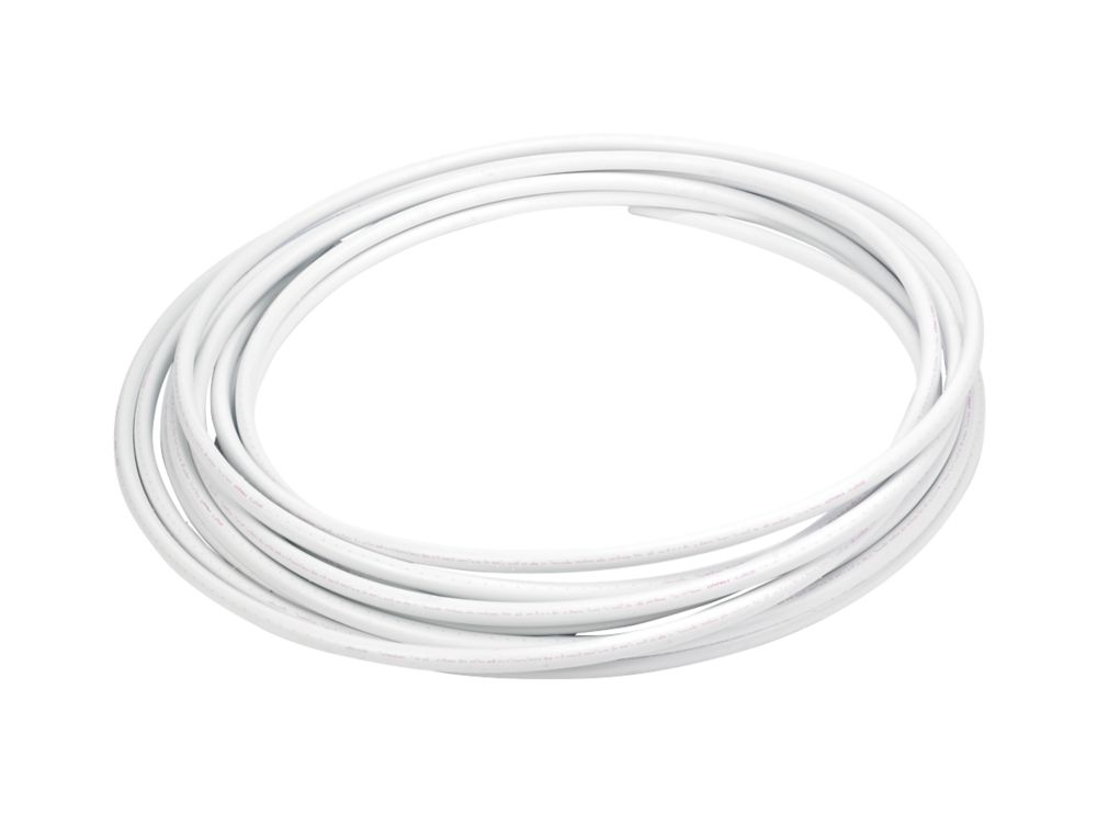 Image of Hep2O HXX10/15W Push-Fit Polybutylene Barrier Coil Pipe 15mm x 10m White 
