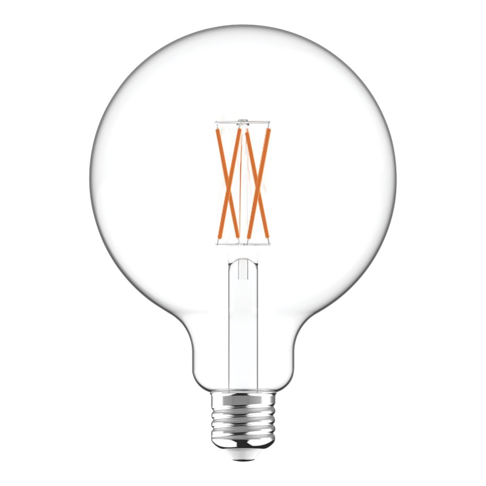 Image of LAP ES G125 LED Virtual Filament Light Bulb 470lm 2.2W 