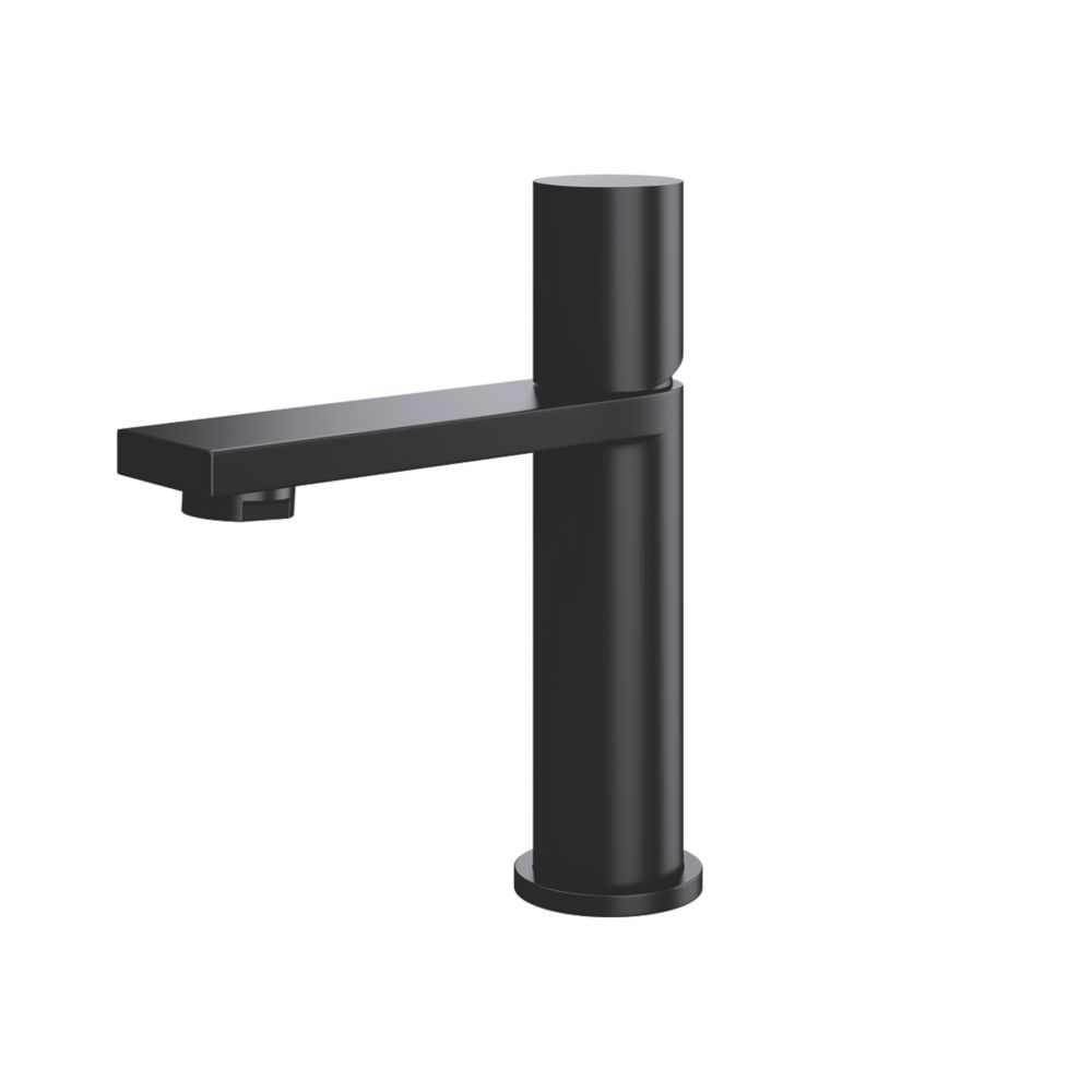 Image of ETAL Saris Mono Basin Mixer Tap Matt Black 