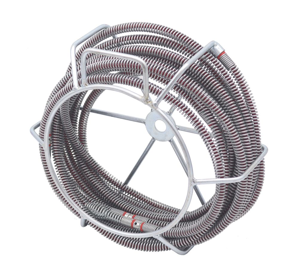 Image of Rothenberger DuraFlex Drain Cleaning Spiral 16mm x 2.3m 
