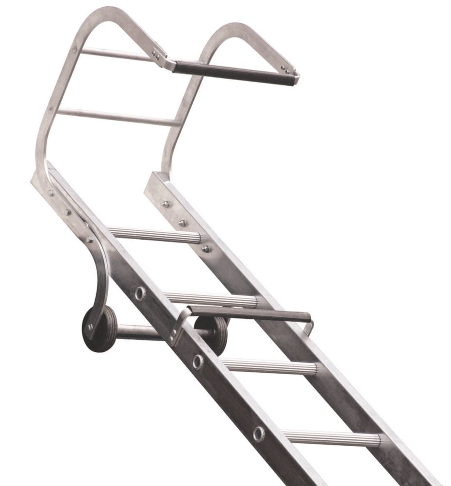 Image of Lyte 2-Section Aluminium Roof Ladder 6.64m 