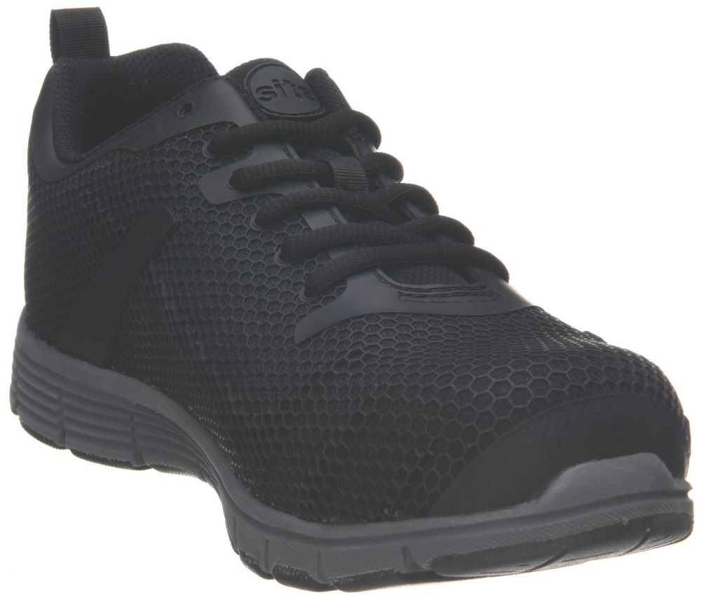 Image of Site Donard Safety Trainers Black Size 7 