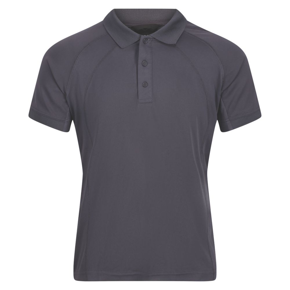 Image of Regatta Coolweave Polo Shirt Iron X Small 33" Chest 