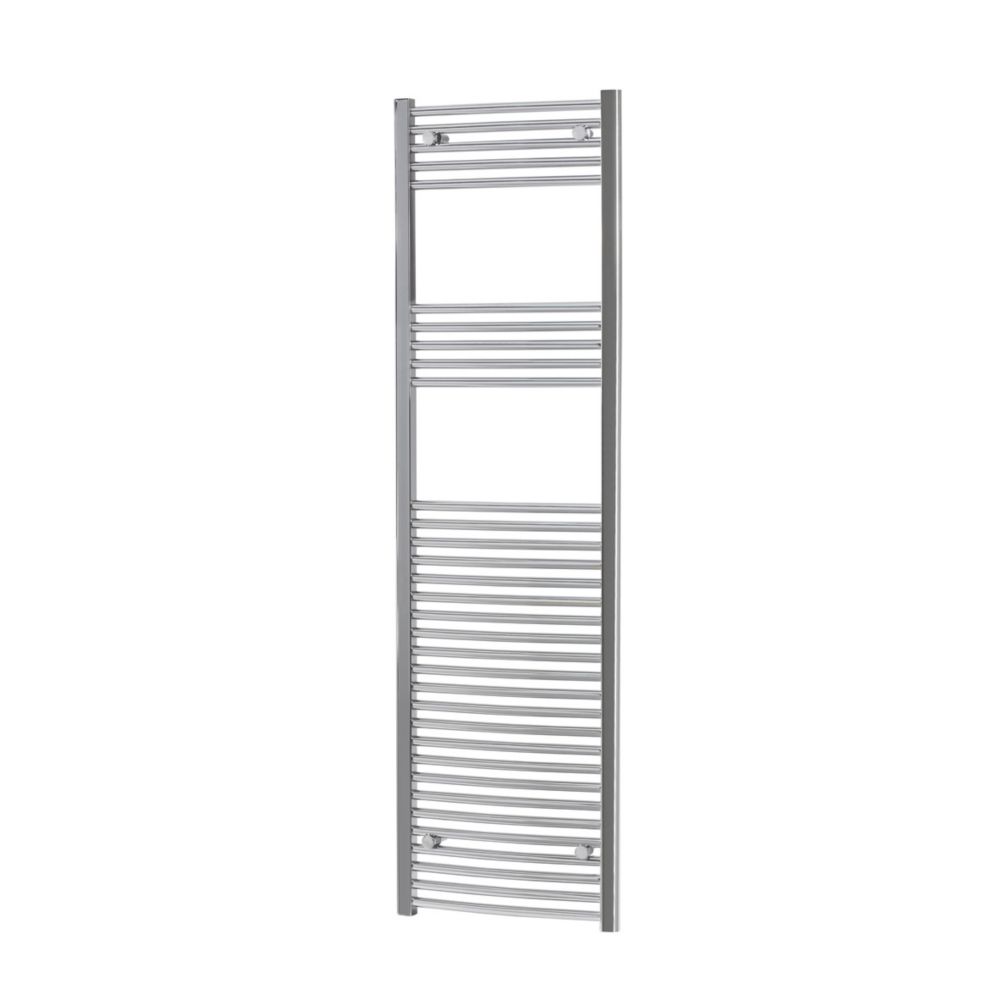 Image of Flomasta Curved Towel Radiator 1800mm x 400mm Chrome 1546BTU 