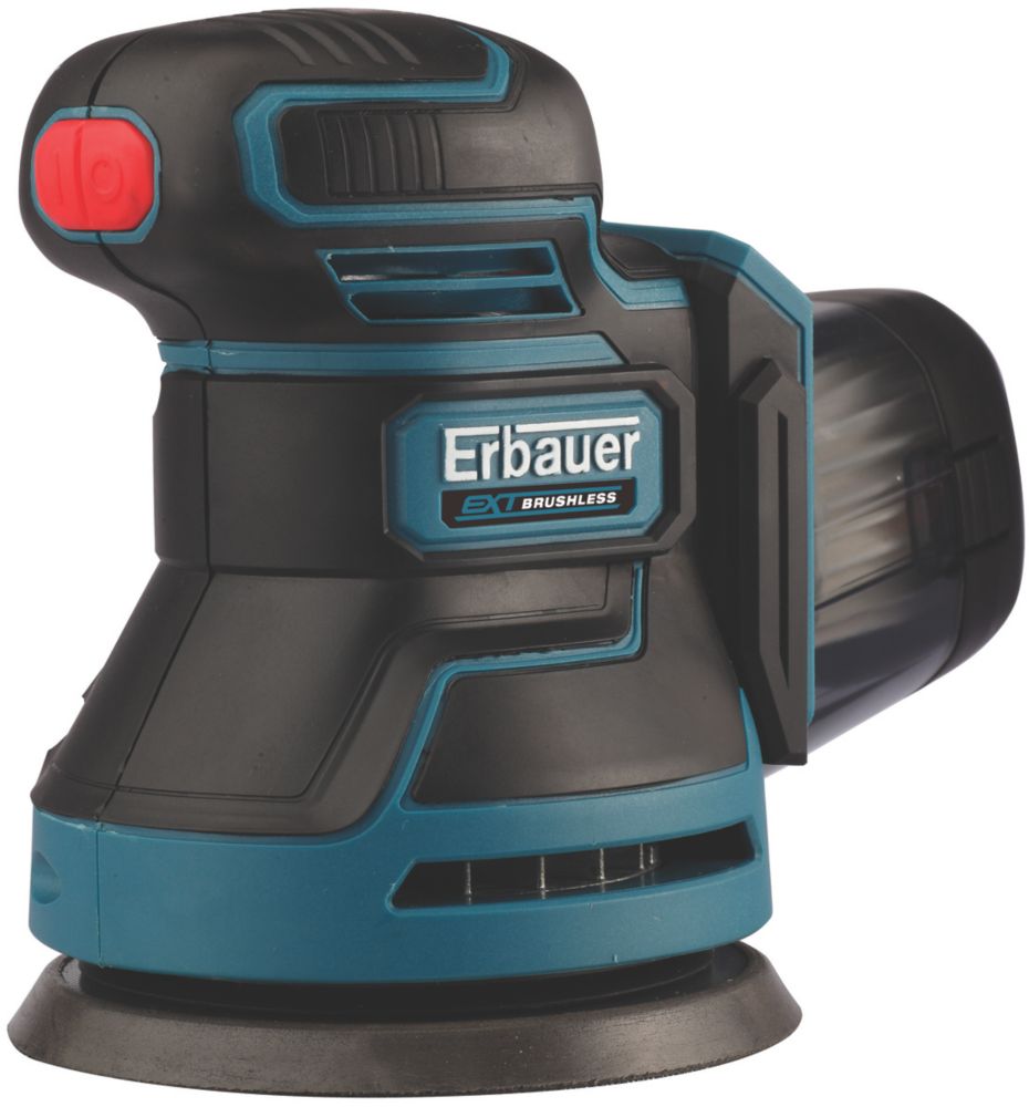 Image of Erbauer ERO18-Li 125mm 18V Li-Ion EXT Brushless Cordless Random Orbit Sander - Bare 