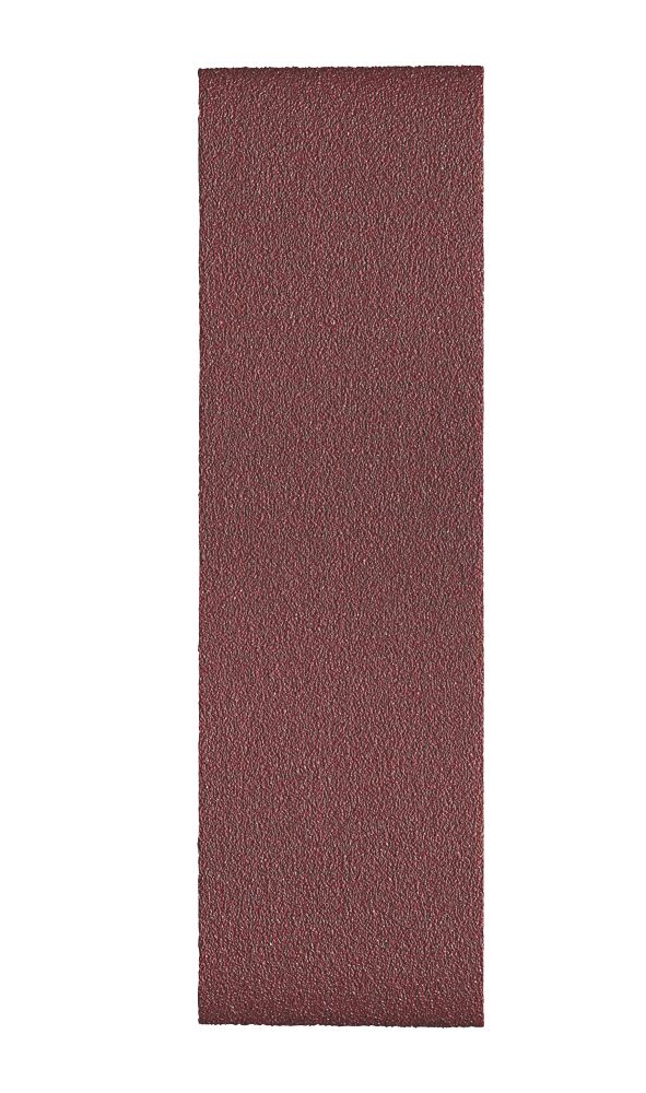 Image of Milwaukee Sanding Belts Unpunched 457mm x 75mm 80 Grit 5 Pack 