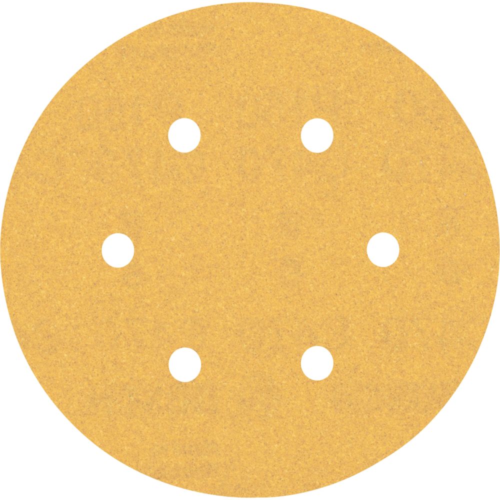 Image of Bosch Expert C470 Sanding Discs 6-Hole Punched 150mm 150 Grit 50 Pack 