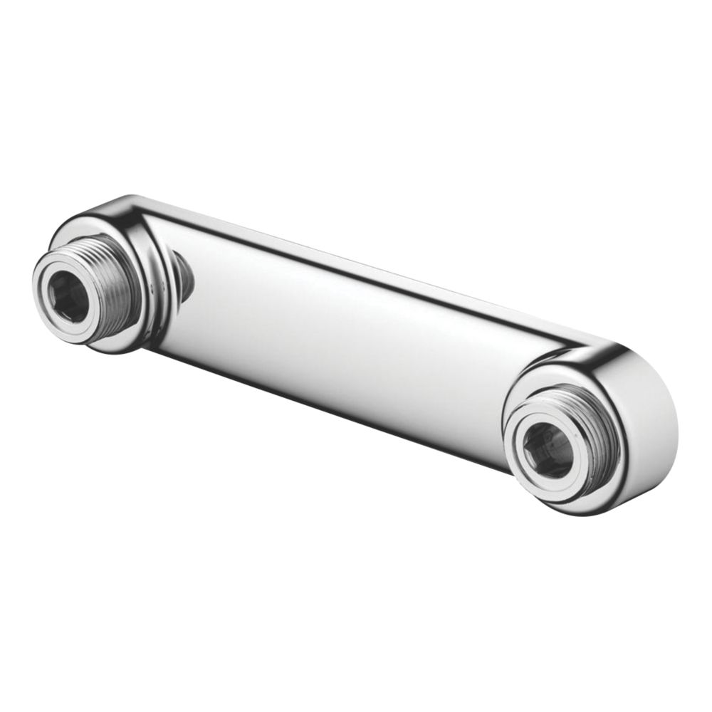 Image of Armitage Shanks Fast Fix Bar Valve Wall Bracket Chrome 