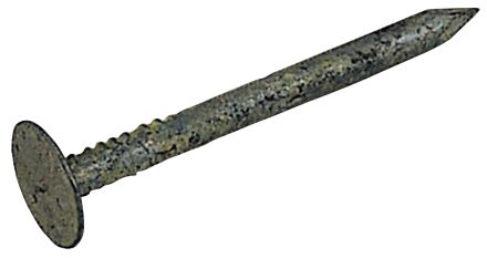 Image of Easyfix Roofing Nails Extra Large Head Clouts Galvanised 3mm x 30mm 1kg Pack 