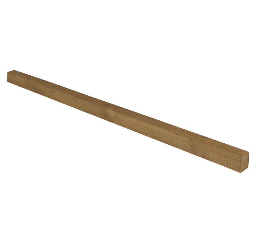 Image of Forest Natural Timber Fence Posts 75mm x 75mm x 1800mm 4 Pack 