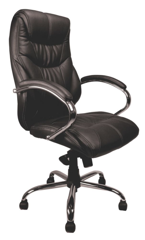 Image of Nautilus Designs Sandown High Back Executive Chair Black 