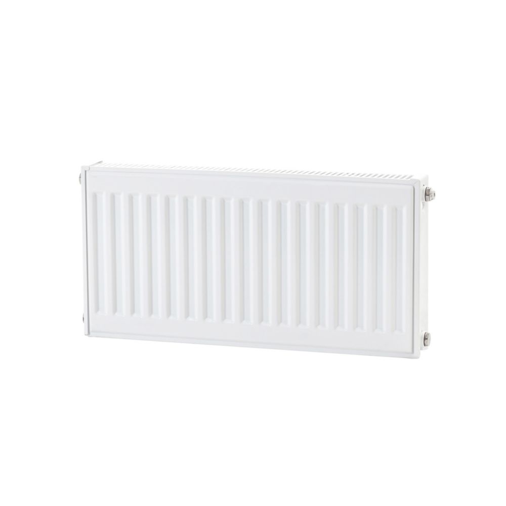 Image of Flomasta Type 11 Single-Panel Single Convector Radiator 300mm x 600mm White 1065BTU 