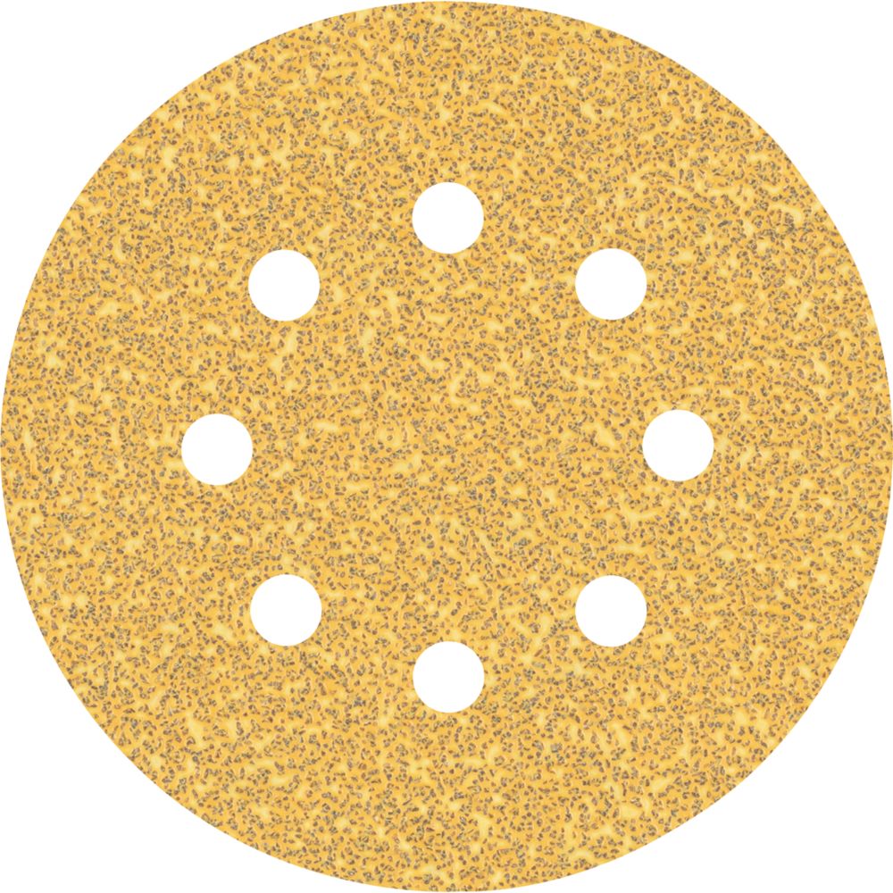 Image of Bosch Expert C470 Sanding Discs 8-Hole Punched 125mm 40 Grit 50 Pack 