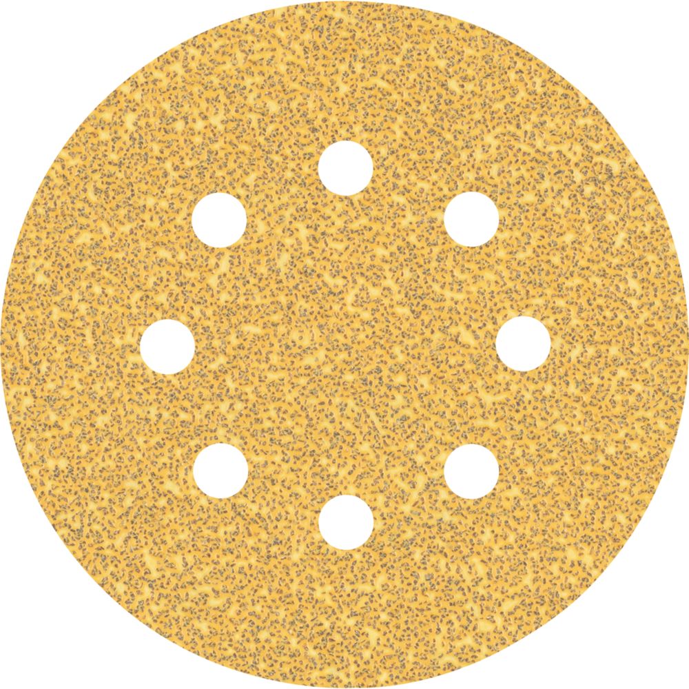 Image of Bosch Expert C470 Sanding Discs 8-Hole Punched 125mm 40 Grit 50 Pack 