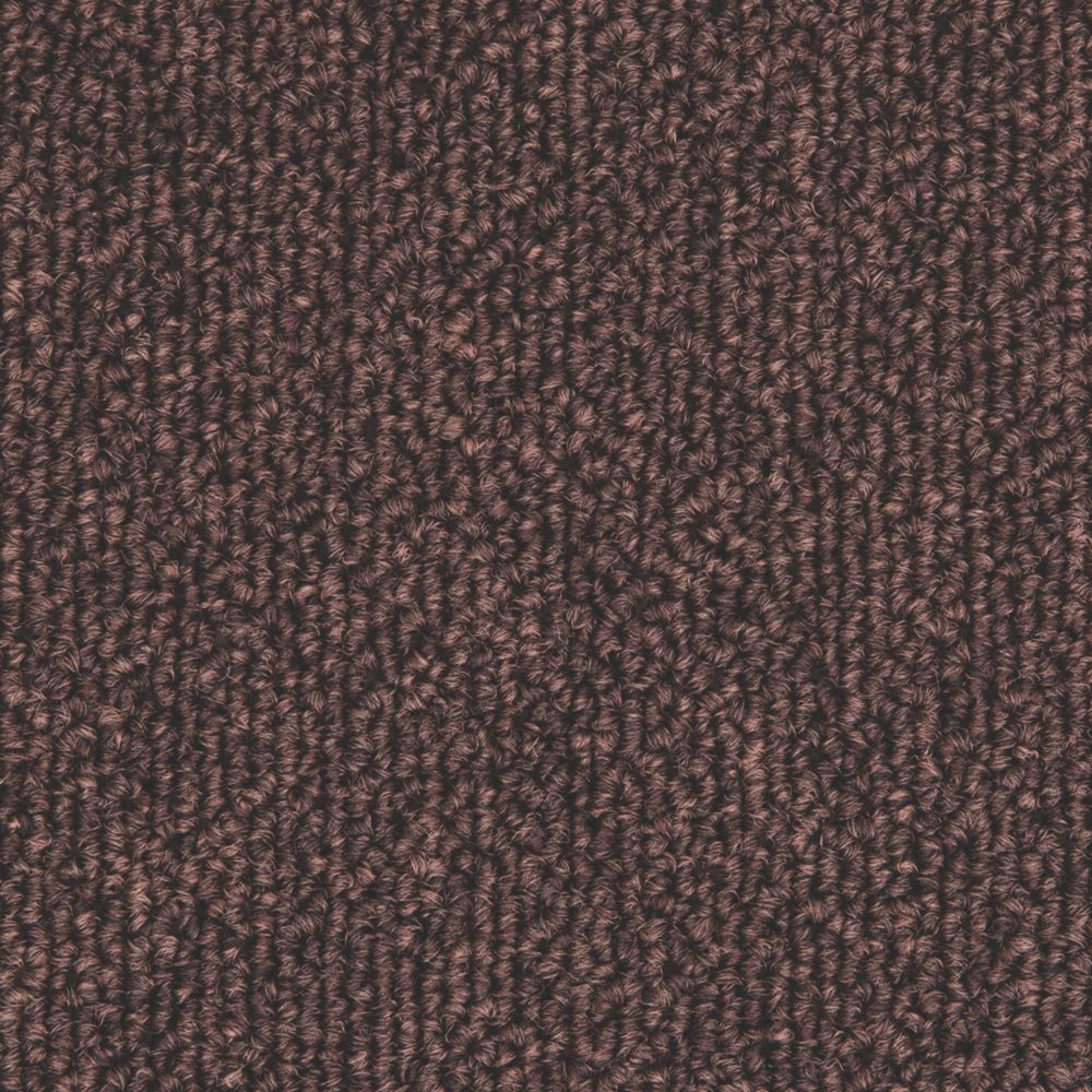 Image of Distinctive Flooring Trident Carpet Tiles Dark Brown 20 Pcs 