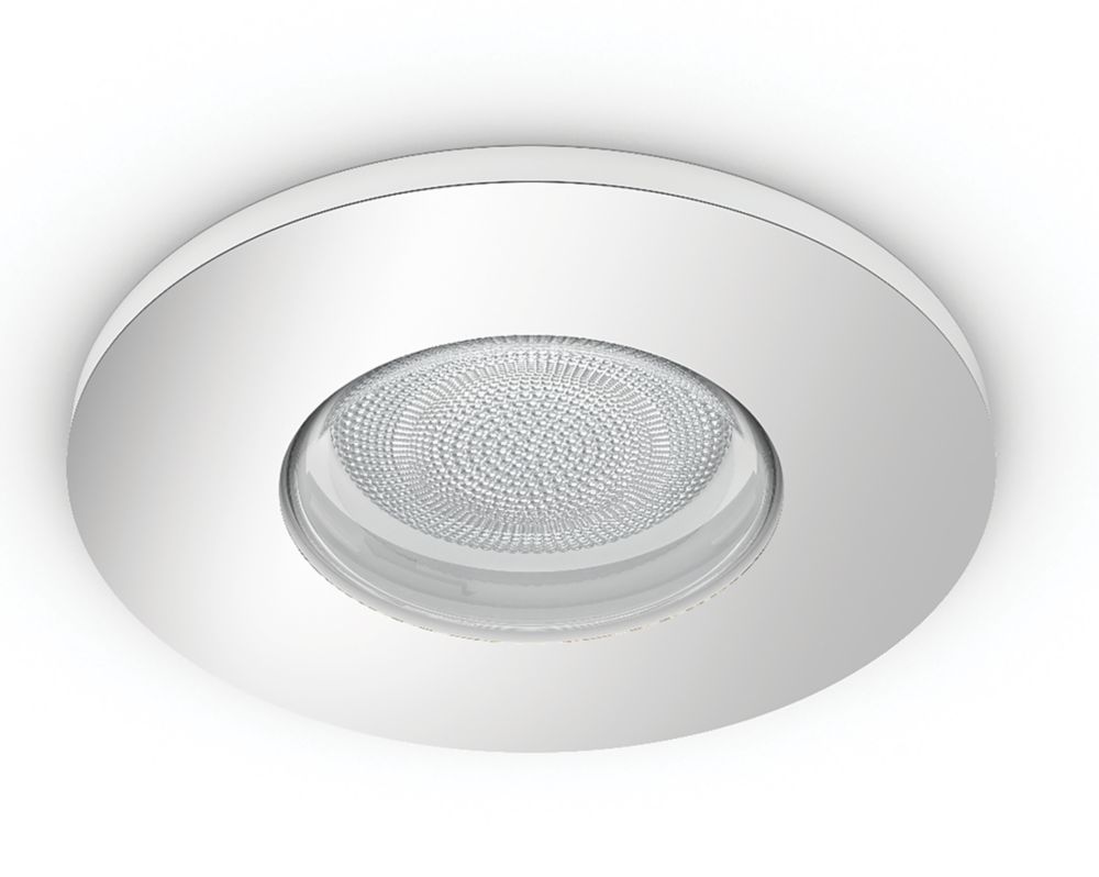 Image of Philips Hue Adore Fixed LED Recessed Bathroom Downlight Chrome 5W 350lm 