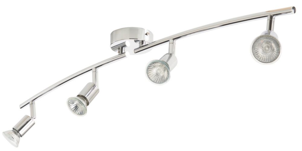 Image of Sasha Bar 4-Light Spotlight Chrome 