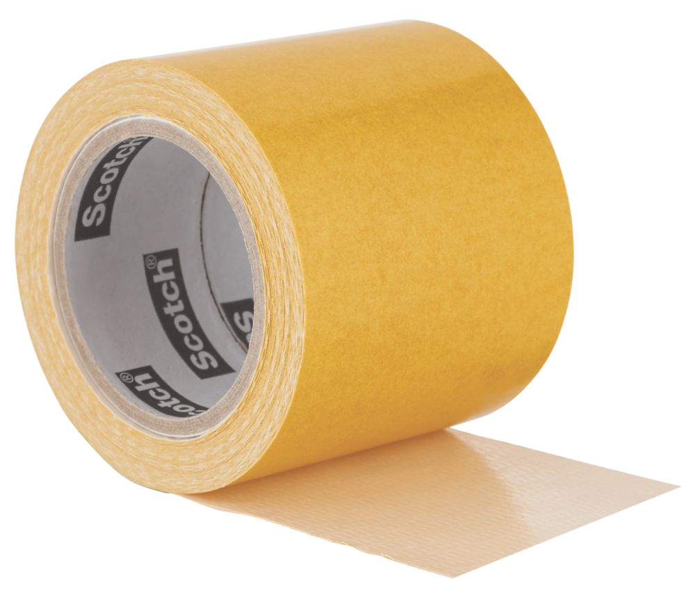 Image of 3M No Residue Carpet Tape Clear 7m x 50mm 