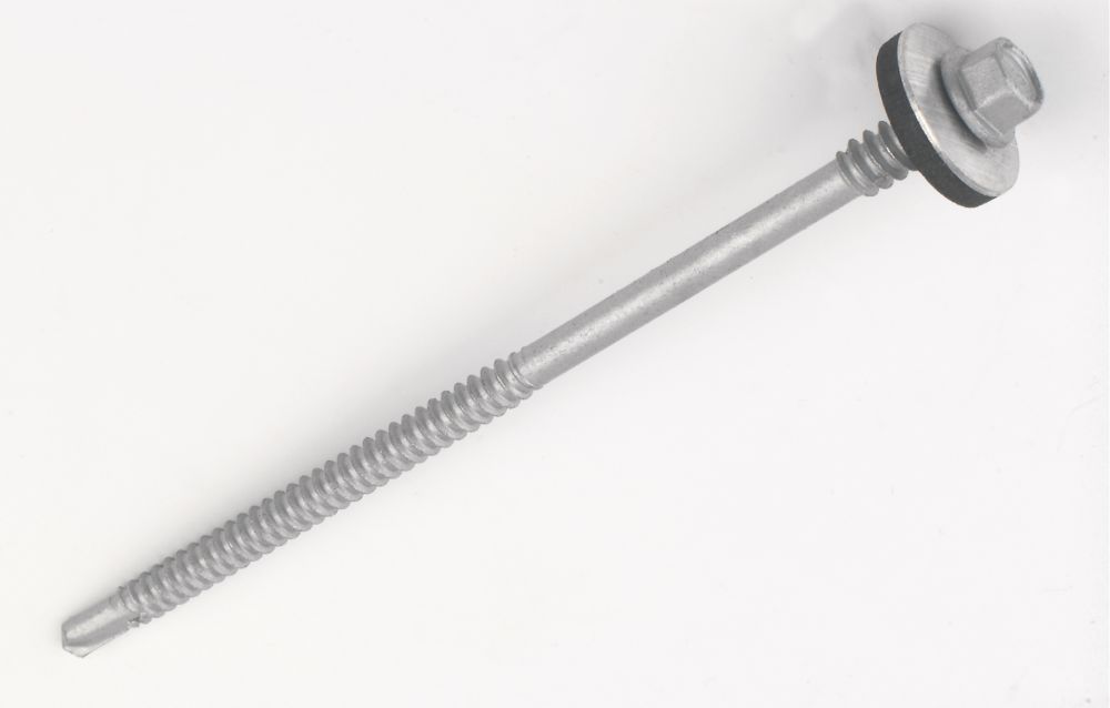 Image of Rawlplug Flange Self-Drilling Screws 6.3mm x 150mm 100 Pack 