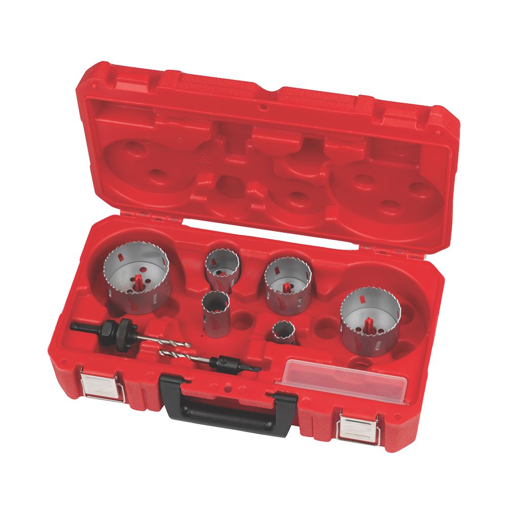 Image of Milwaukee Contractor 6-Saw Multi-Material Holesaw Set 