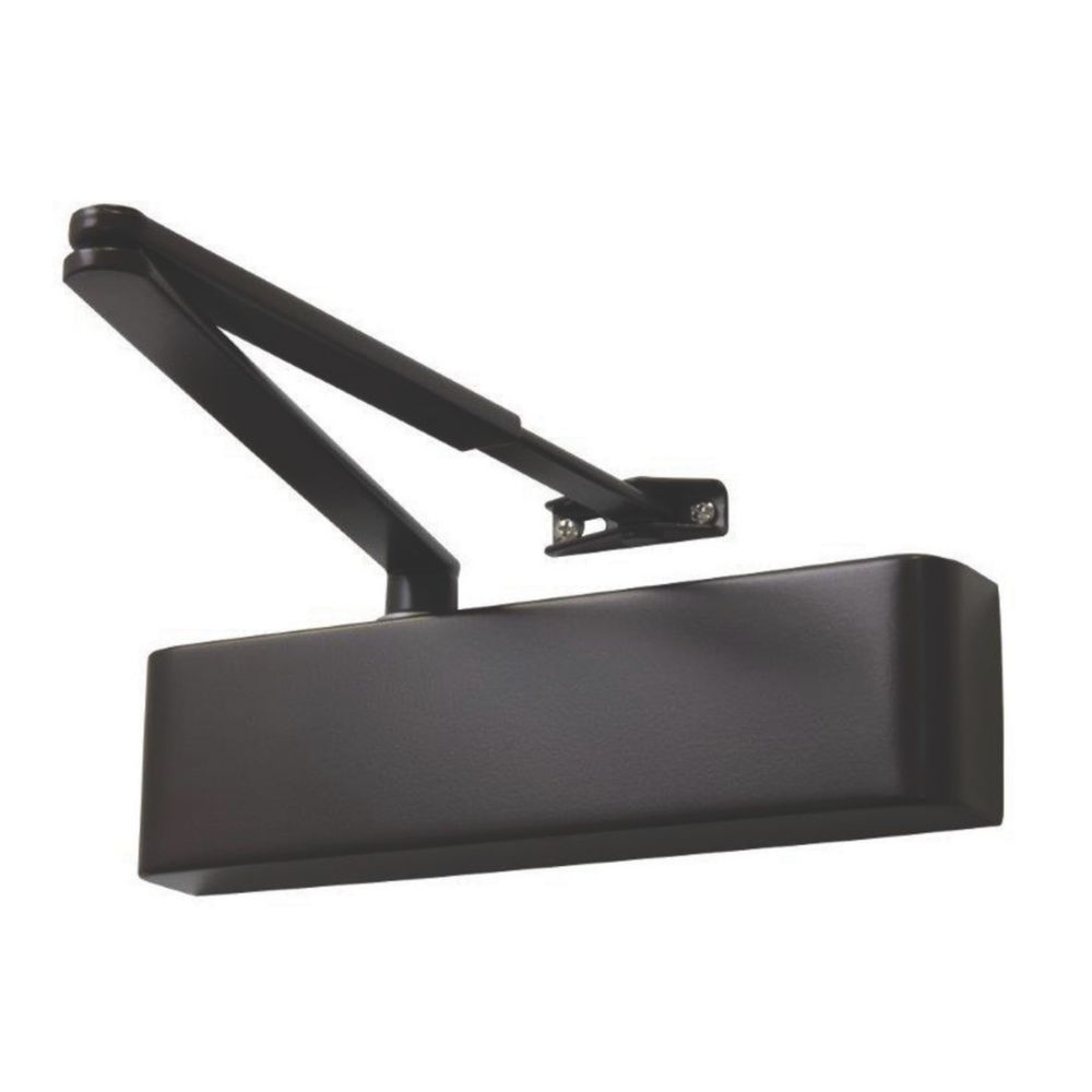 Image of Rutland TS.9205 Fire Rated Overhead Door Closer Dark Bronze 