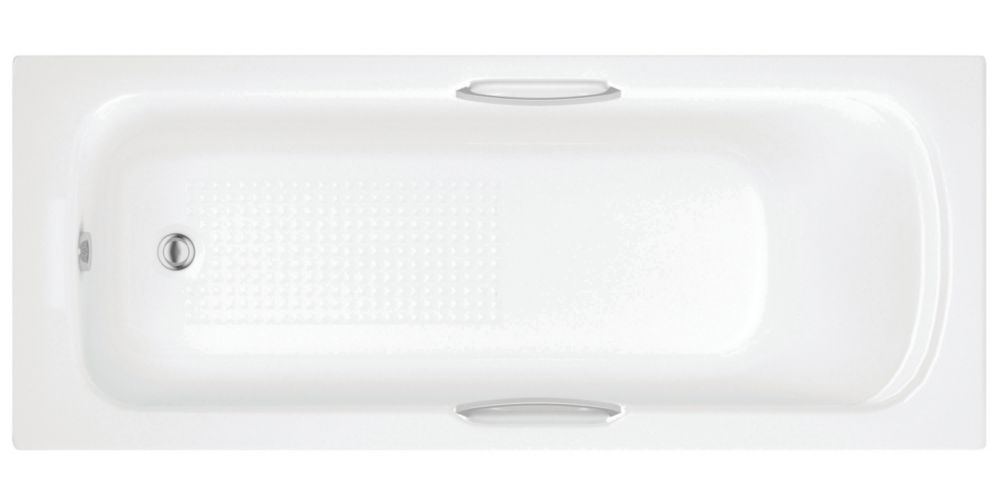 Image of Single-Ended Bath Acrylic No Tap Holes 1700mm 