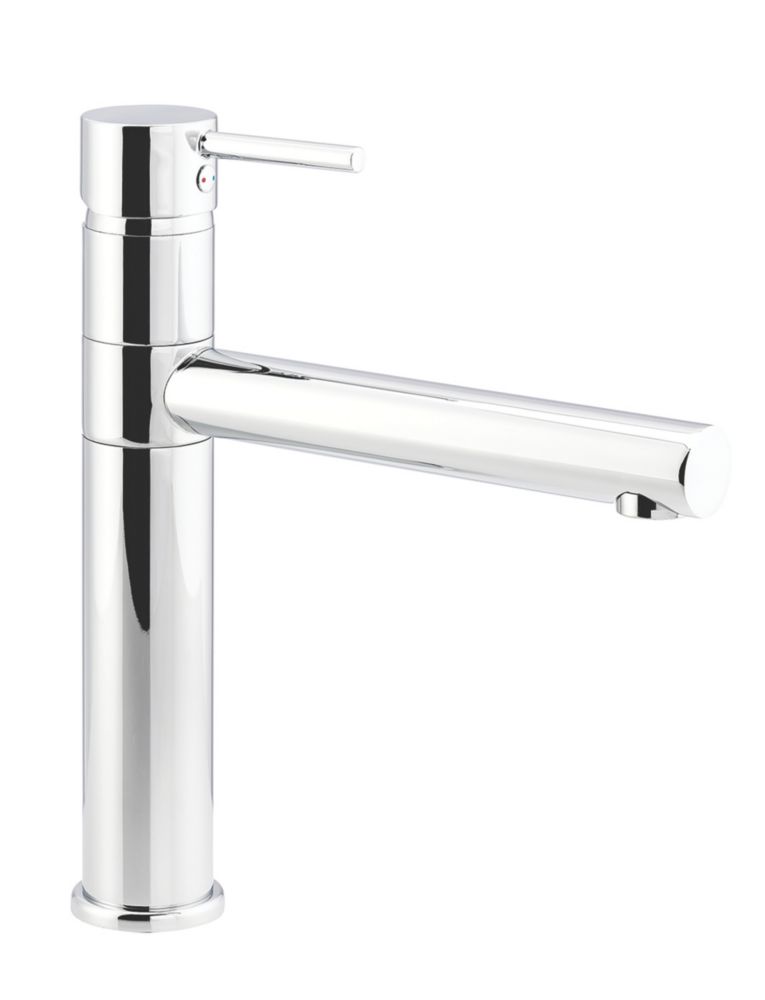 Image of Streame by Abode Tower Top Single Lever Mono Mixer Kitchen Tap Chrome 