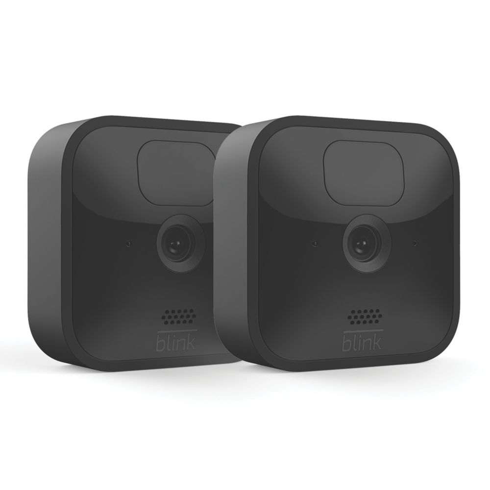 Image of Blink B088CX996D Black Wireless Smart Camera System & 2 1080p Outdoor Cameras 
