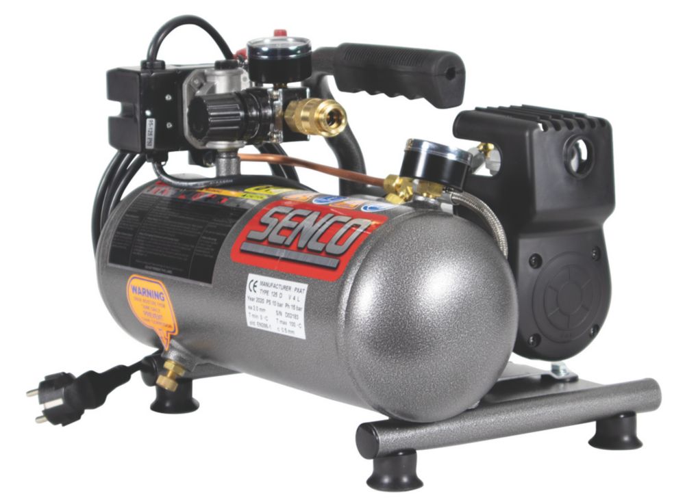 Image of Senco PC1010 3.8Ltr Brushless Electric Mini Compressor in Systainer 230V 