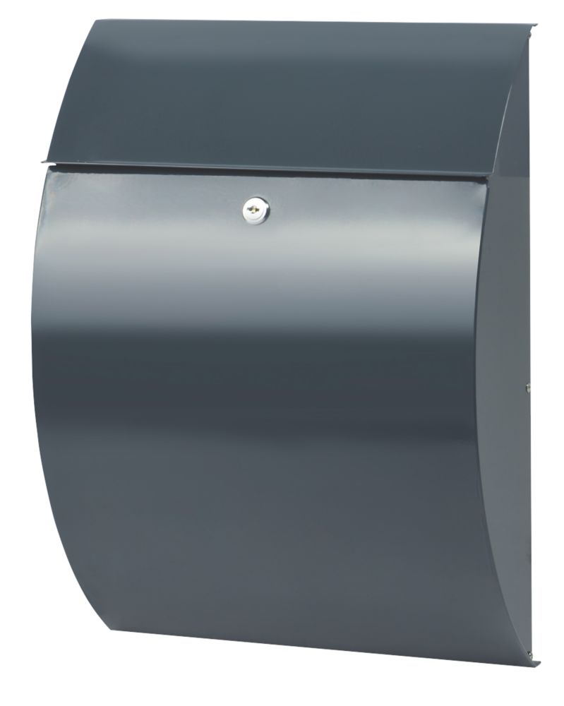 Image of Burg-Wachter Riviera Post Box Anthracite Metallic 
