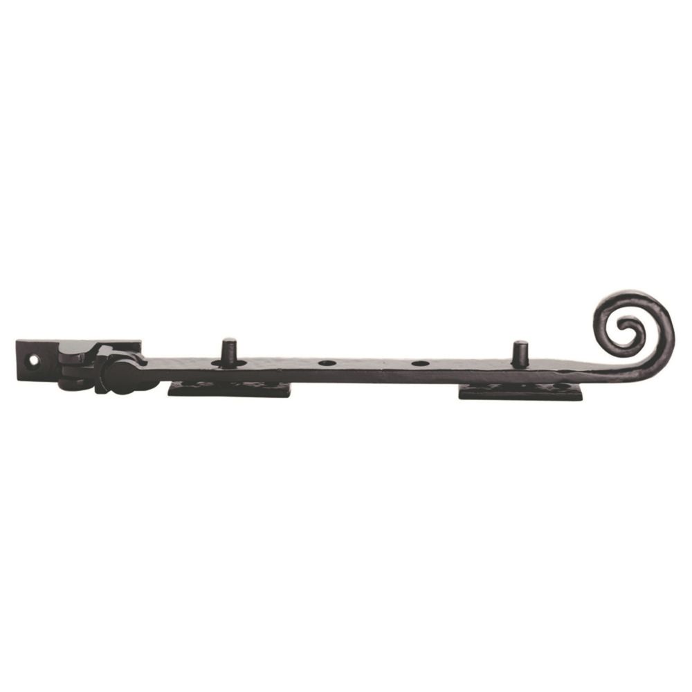 Image of Carlisle Brass Monkeytail Casement Stay Antique Black 260mm 