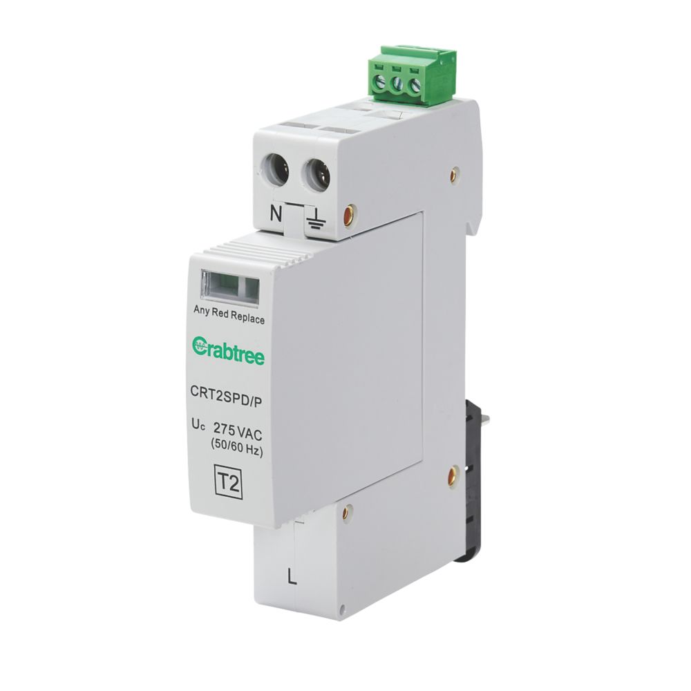 Image of Crabtree Starbreaker DP Type 2 Miniature Surge Protection Device 40kA 