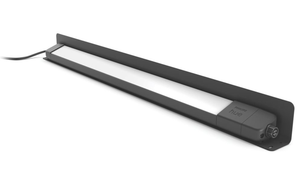 Image of Philips Hue Amarant Outdoor LED Linear Wall Light Black 20W 1200lm 