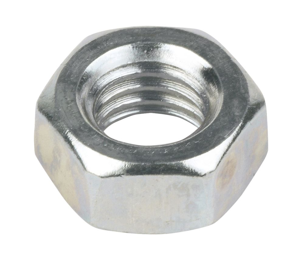 Image of Easyfix BZP Steel Hex Nuts M8 1000 Pack 