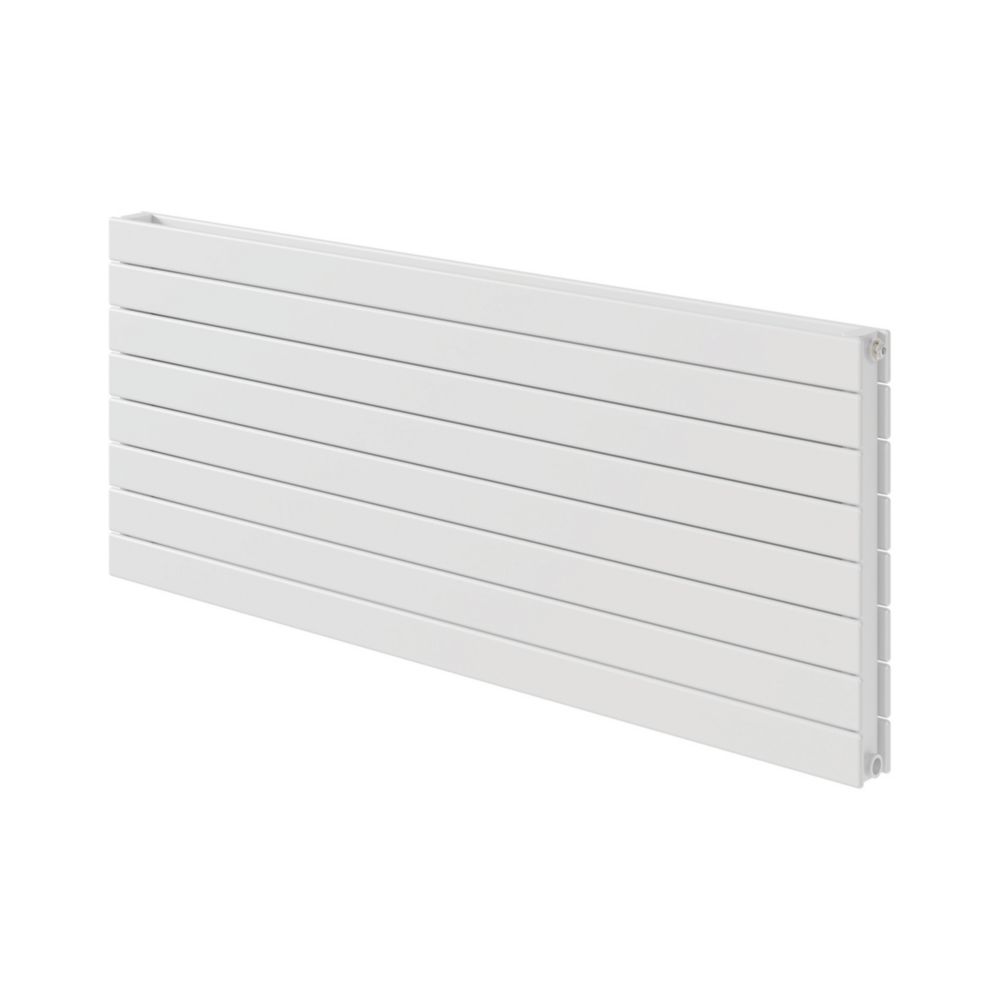 Image of Moretti Modena Designer Radiator 578mm x 1400mm White 5159BTU 