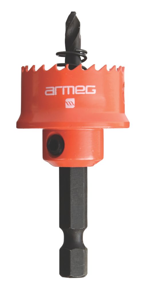 Image of Armeg Acceler8 Hex Shank Sheet Steel Holesaw 25mm 