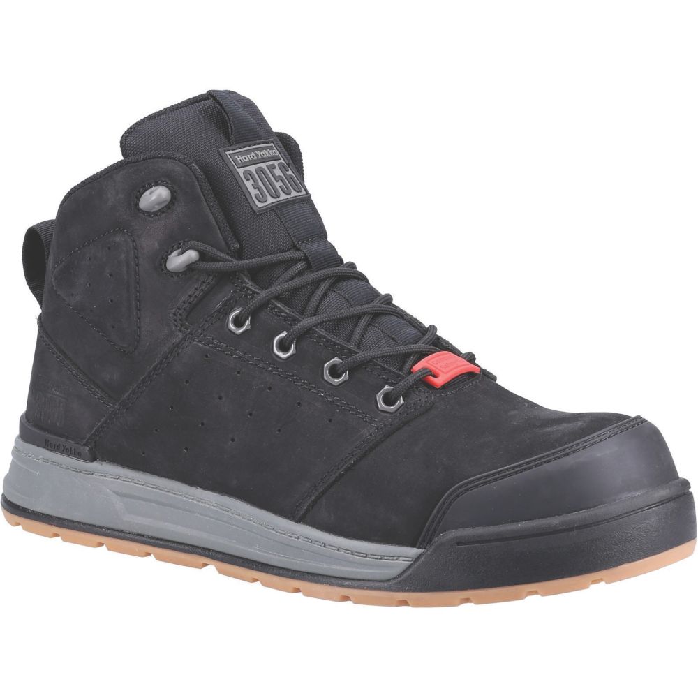 Image of Hard Yakka 3056 Metal Free Safety Boots Black Size 10 