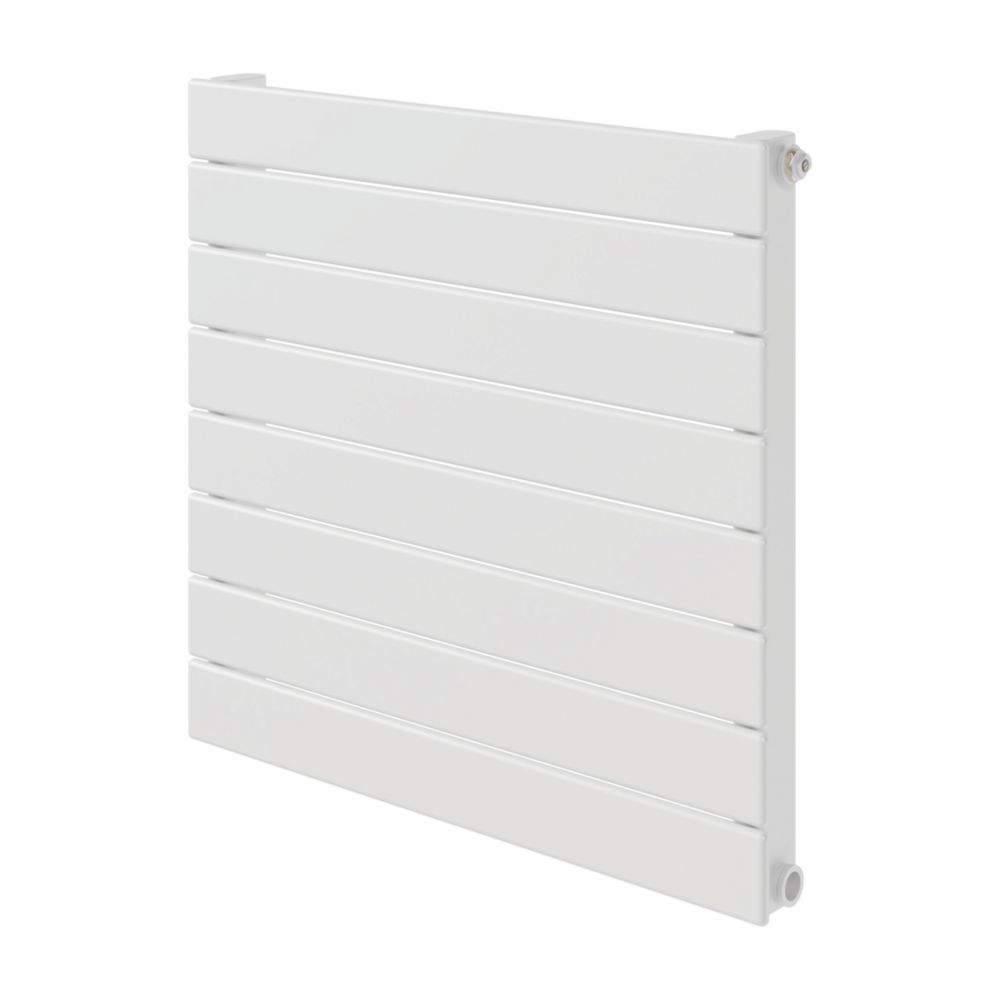 Image of Moretti Modena Designer Radiator 578mm x 600mm White 1245BTU 