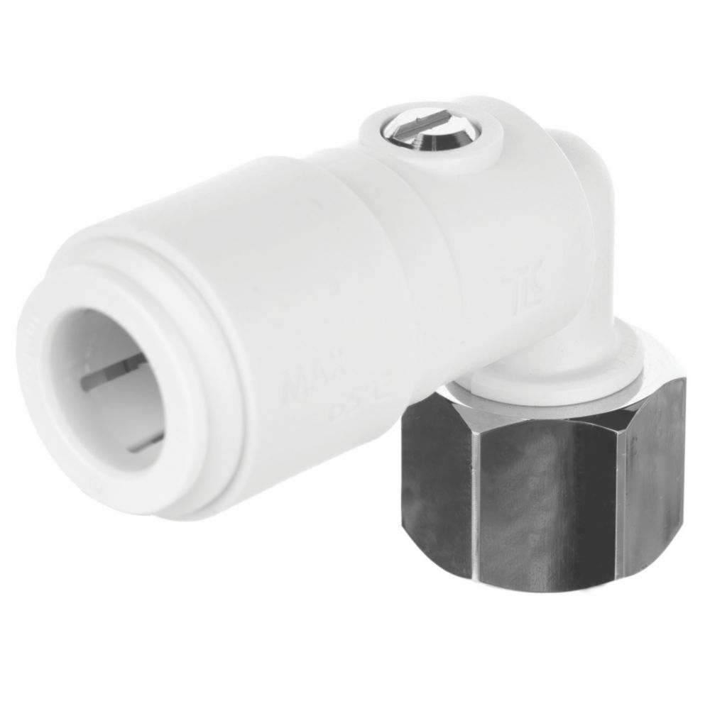 Image of Flomasta Angled Service Valve 15mm x 1/2" 