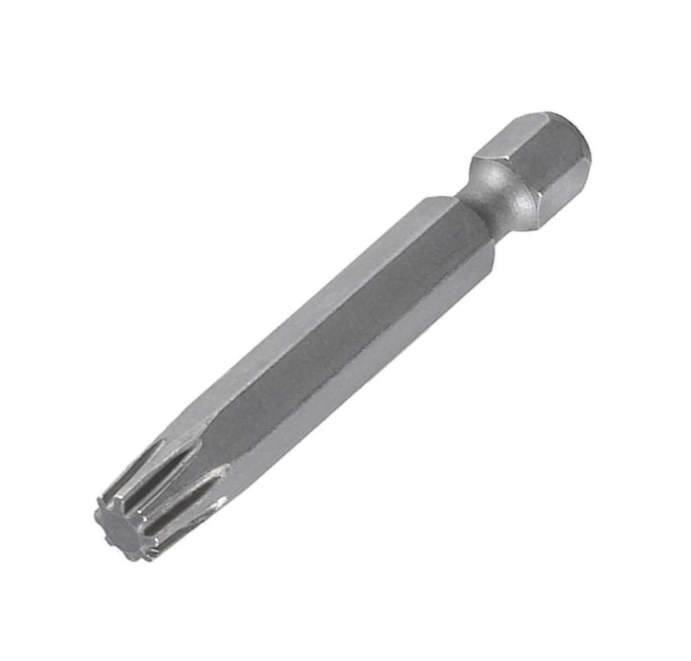 Image of FastenMaster HeadLok 8mm 50mm Hex Shank 6.0mm No. 3 Spider Drive Bit 2 Pack 