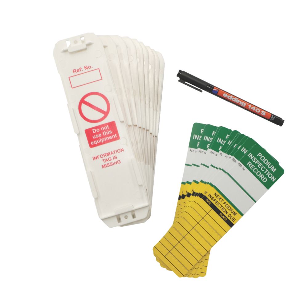 Image of Podium Tag Kit 21 Piece Set 