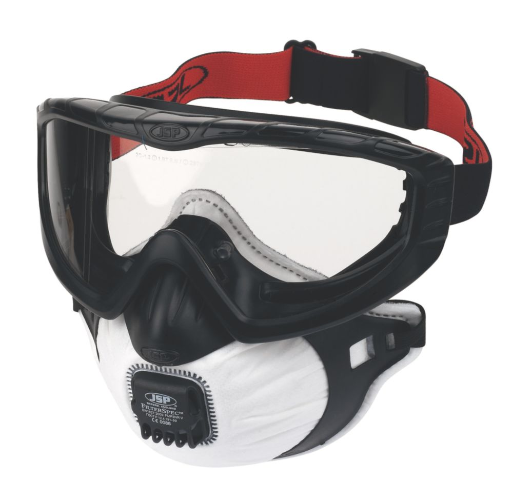 Image of JSP FilterSpec Pro Valved Respirator Black P3 