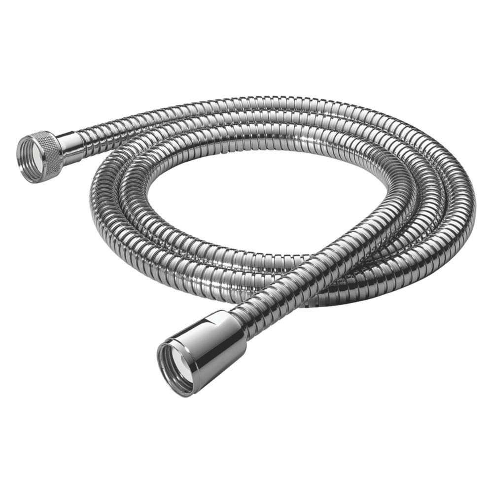 Image of Ideal Standard Metalflex Shower Hose Chrome 1/2" x 2000mm 