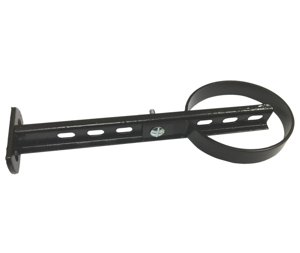 Image of Grant Yellow Plume Diverter Wall Bracket Black 