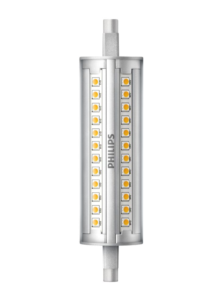 Image of Philips R7s Stick LED Light Bulb 1600lm 14W 118mm 