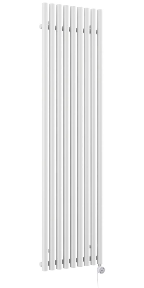 Image of Terma Rolo-Room-E Wall-Mounted Oil-Filled Radiator White 1000W 480mm x 1800mm 