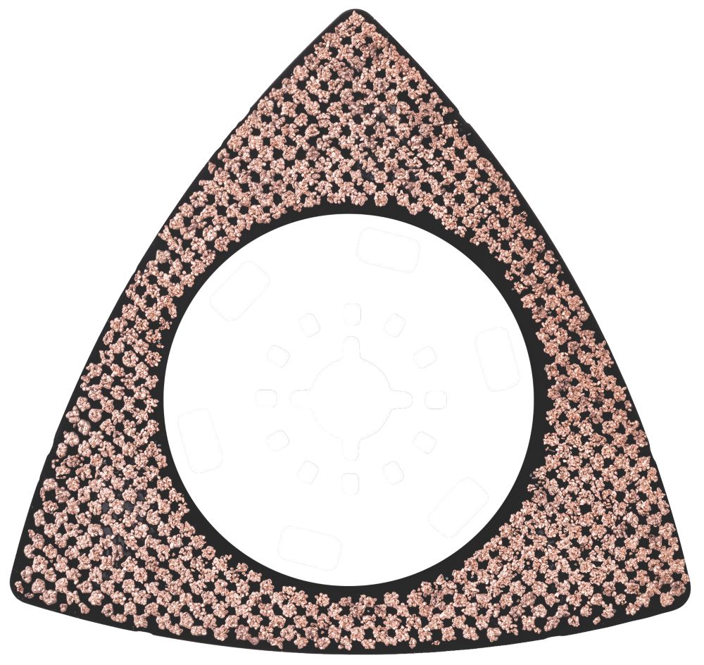 Image of Bosch Expert AVZ 90 RT6 60 Carbide RIFF-Grit Paint on Wood, Hardwood, Softwood, Fibre Plastics, GFK & CFK Sanding Plate 90mm 